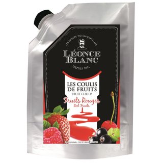Leonce Blanc Rote-Fr&uuml;chte-Coulis 1kg aromatisch s&uuml;&szlig;es P&uuml;ree