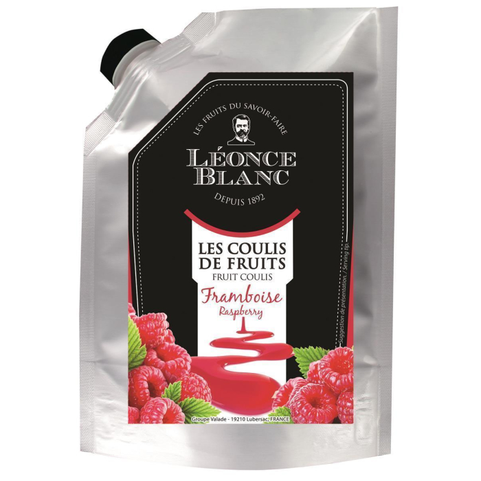 Leonce Blanc Himbeer-Früchte-Coulis 1kg süßes Himbeeren-Püree