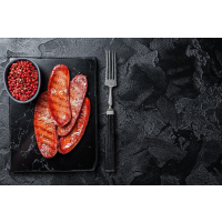 Egetürk Parmak Sucuk 4x 500g türkische Knoblauch-Wurst aus Rindfleisch