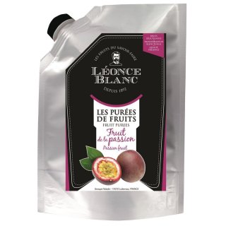 Leonce Blanc Passionsfrucht-P&uuml;ree 1kg exotisches Maracuja Frucht-P&uuml;ree